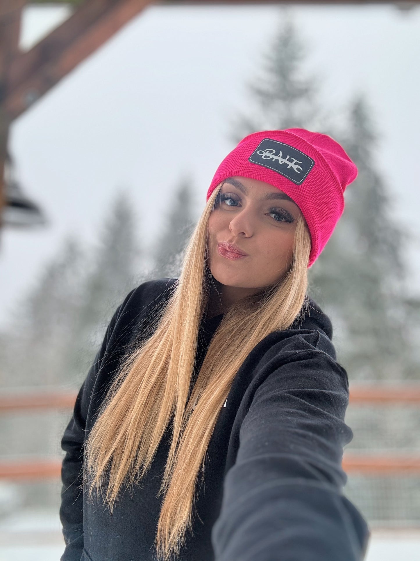 Safety Pink Beanies