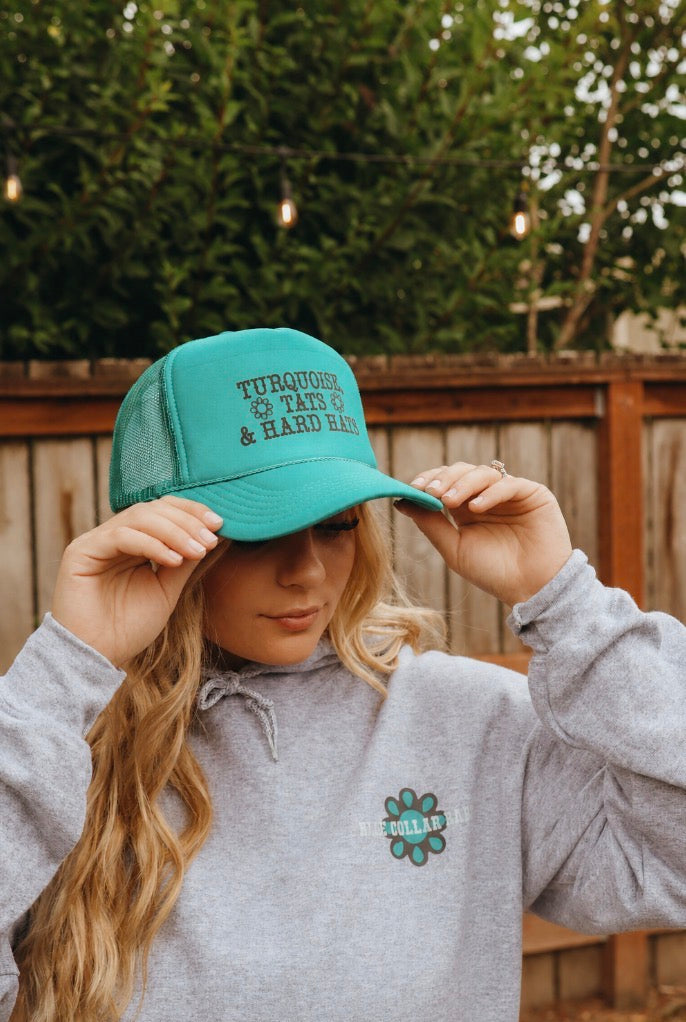 Turquoise, Tats & Hardhats