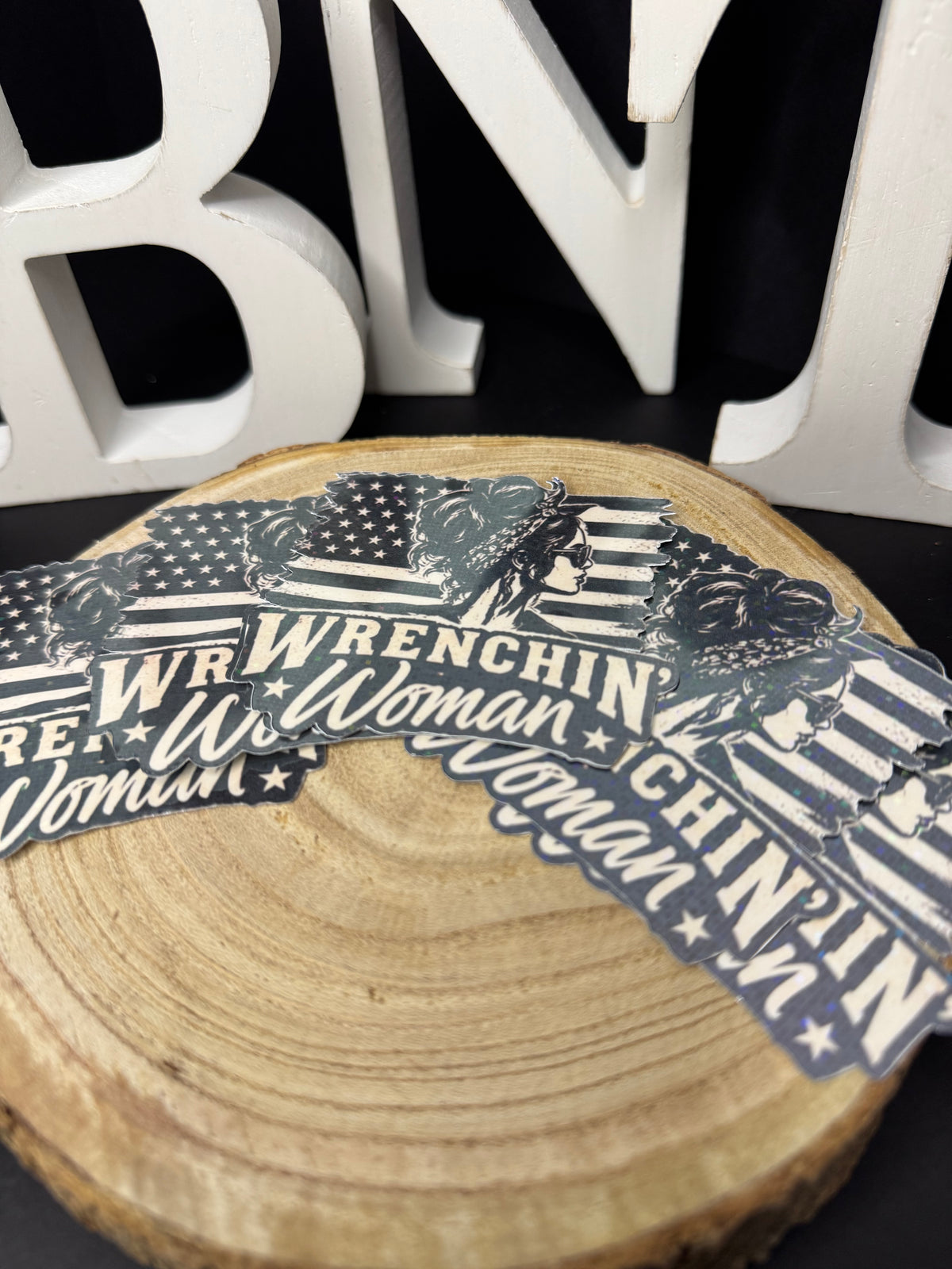 Wrenchin' Woman Sticker