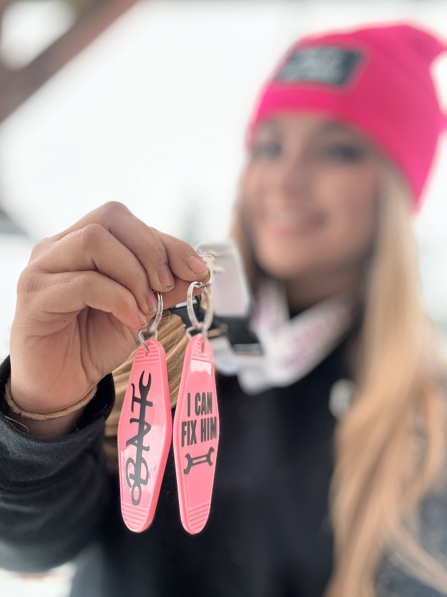 Pink Keychains