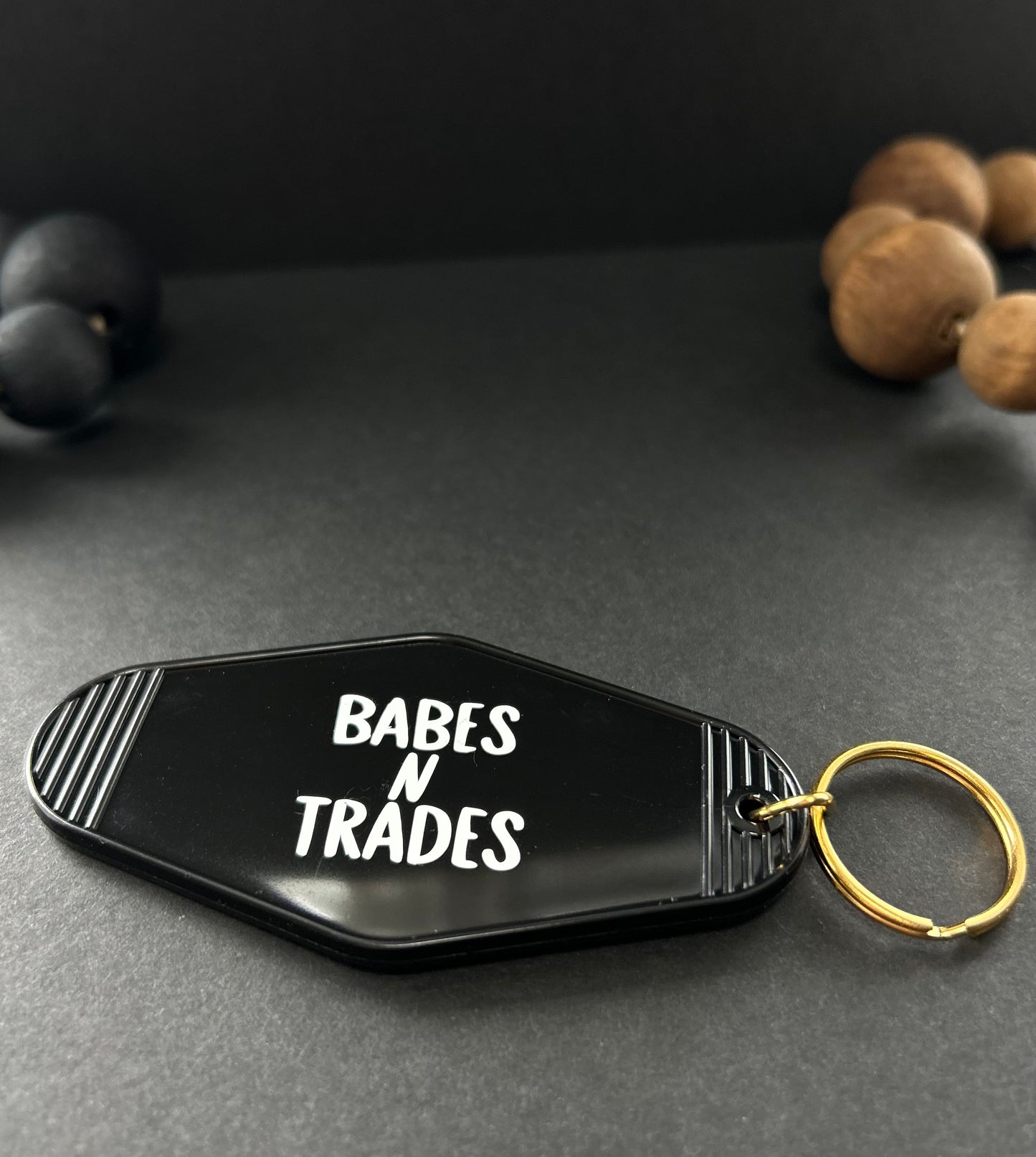 BNT Black Keychain