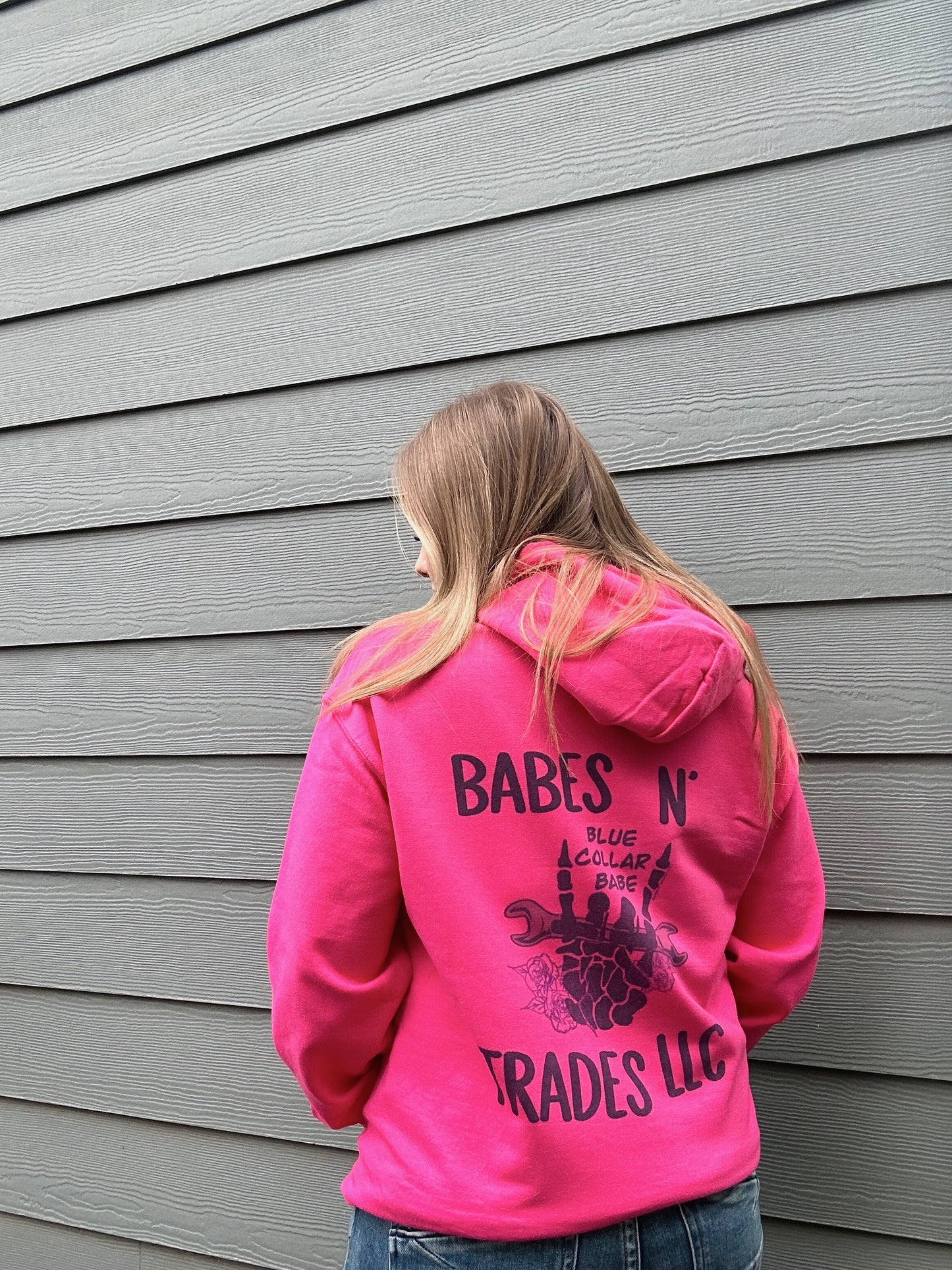 Blue Collar Babe Hoodie