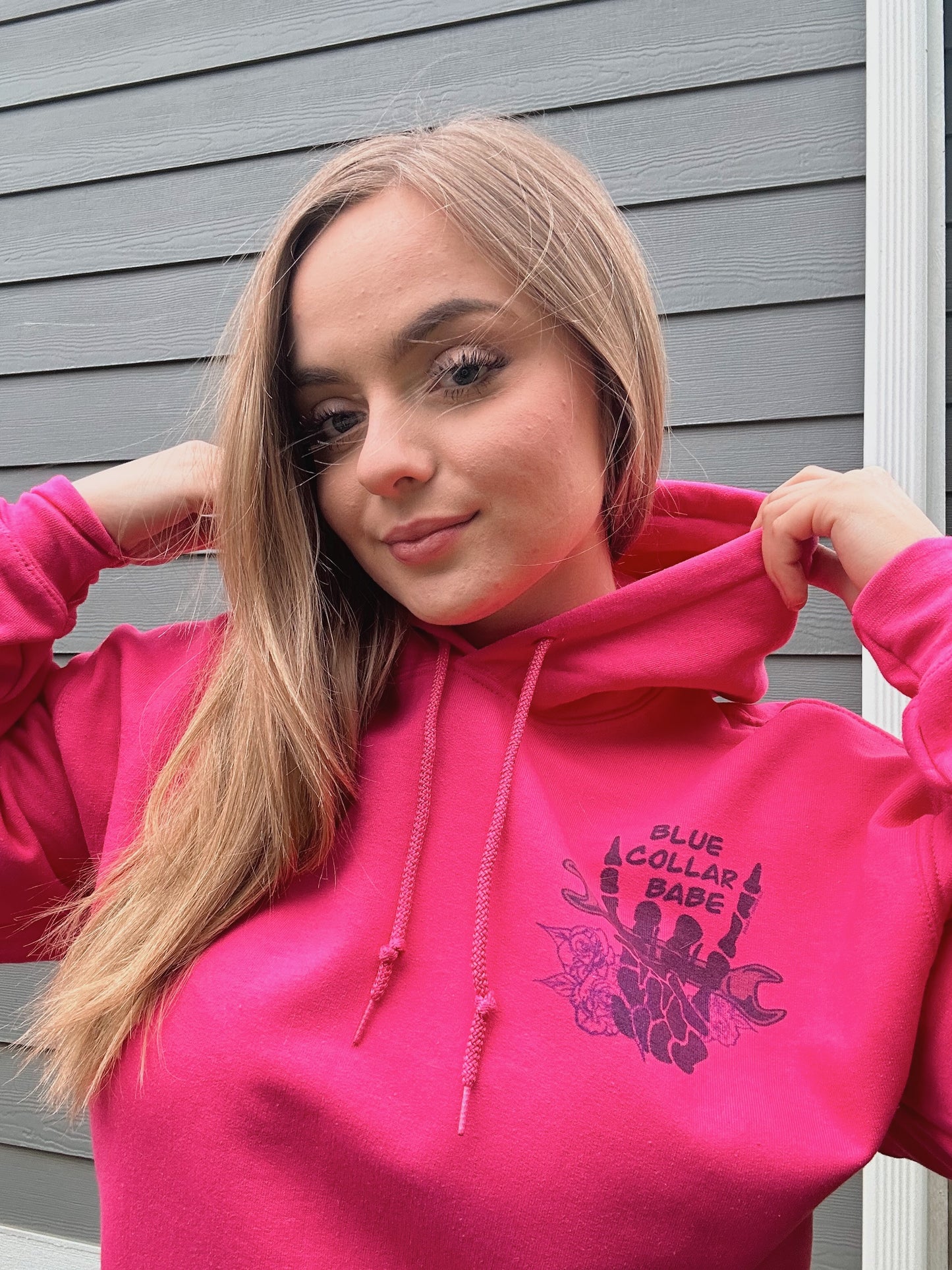 Blue Collar Babe Hoodie