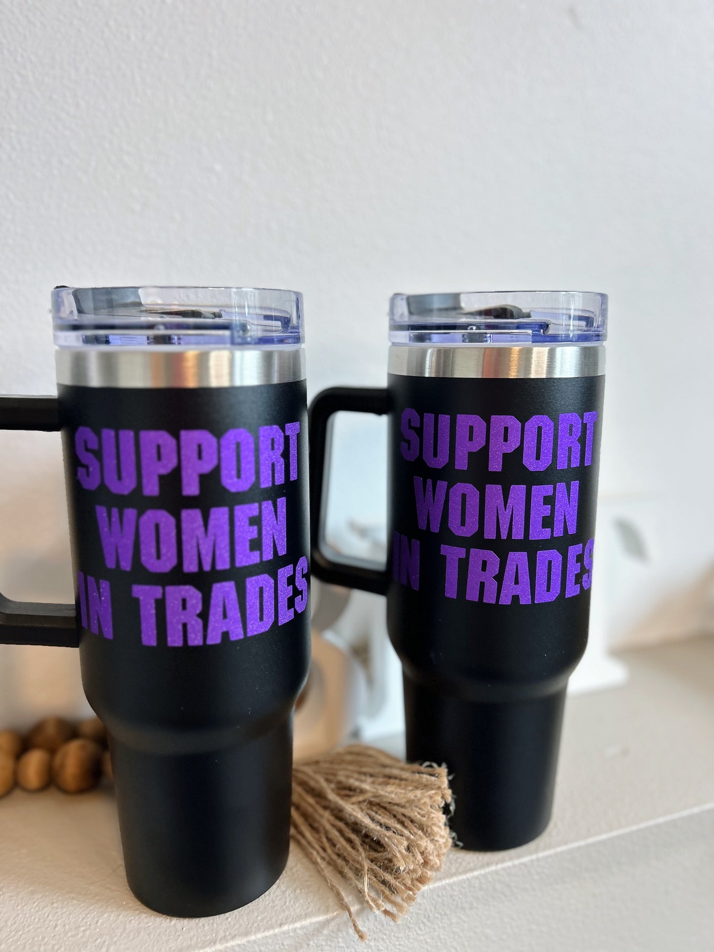 Support Women In Trades 40oz Tumbler